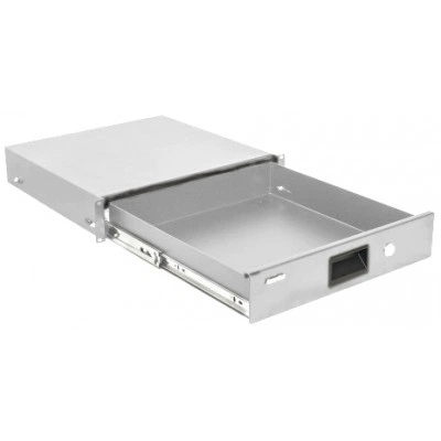 Hyperline TDR3-2U-460-RAL7035 Полка (ящик) для документов с замком, 2U, 88х483х460мм (ВхШхГ), цвет серый (RAL 7035) Hyperline TDR3-2U-460-RAL7035 Полка (ящик) для документов с замком, 2U, 88х483х460мм (ВхШхГ), цвет серый (RAL 7035)