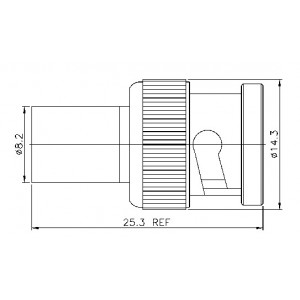 Hyperline TER-BNC-M-50 BNC-терминатор 50 Ом Hyperline TER-BNC-M-50 BNC-терминатор 50 Ом