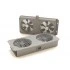 Hyperline TFAB-T2FR-RAL7035 Модуль вентиляторный потолочный с 2-мя вентиляторами для установки в шкафы серий TTB, TTR, TWB, TWL, с подшипниками и крепежными элементами, без кабеля питания, цвет серый (RAL 7035) Hyperline TFAB-T2FR-RAL7035 Модуль вентиляторный потолочный с 2-мя вентиляторами для установки в шкафы серий TTB, TTR, TWB, TWL, с подшипниками и крепежными элементами, без кабеля питания, цвет серый (RAL 7035)