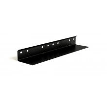 Hyperline TGB2-650-RAL9004 Горизонтальный монтажный профиль длиной 650 мм, для шкафов с глубиной 1000-1200 мм, цвет черный (RAL 9004) (для шкафов серии TTC2)