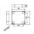 Hyperline TLT-661-RAL9004 Цоколь 600х600х100мм, для шкафов серии TTC2, TTB, TTR, цвет черный (RAL 9004) Hyperline TLT-661-RAL9004 Цоколь 600х600х100мм, для шкафов серии TTC2, TTB, TTR, цвет черный (RAL 9004)