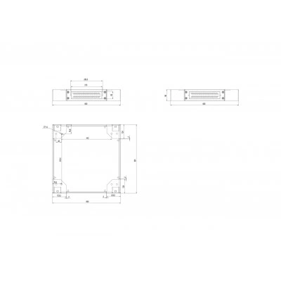 Hyperline TLT2-661-RAL7035 Цоколь 600х600х100мм (ШхГхВ), для шкафов серии TTB, цвет серый (RAL 7035) Hyperline TLT2-661-RAL7035 Цоколь 600х600х100мм (ШхГхВ), для шкафов серии TTB, цвет серый (RAL 7035)