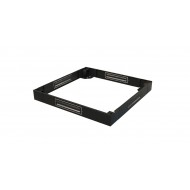 Hyperline TLT2-661-RAL9004 Цоколь 600х600х100мм (ШхГхВ), для шкафов серии TTB, цвет черный (RAL 9004)