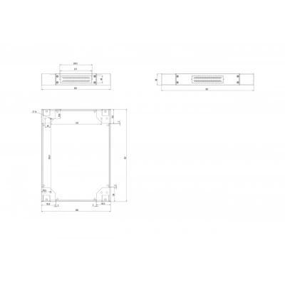 Hyperline TLT2-681-RAL9004 Цоколь 600х800х100мм (ШхГхВ), для шкафов серии TTB, цвет черный (RAL 9004) Hyperline TLT2-681-RAL9004 Цоколь 600х800х100мм (ШхГхВ), для шкафов серии TTB, цвет черный (RAL 9004)