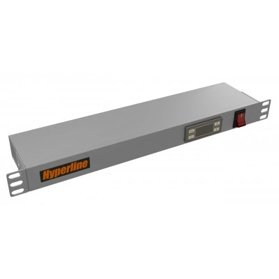 Hyperline TMPY2-230V-RAL7035 Микропроцессорная контрольная панель,1U, для всех шкафов 19, подключение до двух устройств, датчик температуры, кабель питания 1.8 м, цвет серый (RAL 7035) Hyperline TMPY2-230V-RAL7035 Микропроцессорная контрольная панель,1U, для всех шкафов 19, подключение до двух устройств, датчик температуры, кабель питания 1.8 м, цвет серый (RAL 7035)