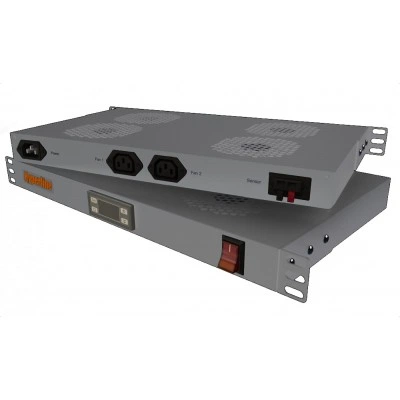 Hyperline TRFA-MICR-4F-RAL7035 Модуль вентиляторный 19, 1U, глубиной 290мм, с термостатом и 4-я вентиляторами, номинальная мощность 70.40 Вт, датчик температуры, кабель питания C13-Schuko 1.8м, цвет серый (RAL 7035) Hyperline TRFA-MICR-4F-RAL7035 Модуль вентиляторный 19, 1U, глубиной 290мм, с термостатом и 4-я вентиляторами, номинальная мощность 70.40 Вт, датчик температуры, кабель питания C13-Schuko 1.8м, цвет серый (RAL 7035)