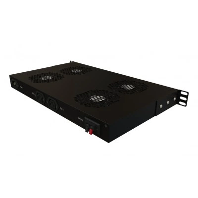 Hyperline TRFA-MICR-4F-RAL9004 Модуль вентиляторный 19, 1U, глубиной 290мм, с термостатом и 4-я вентиляторами, номинальная мощность 70.40 Вт, датчик температуры, кабель питания C13-Schuko 1.8м, цвет черный (RAL 9004) Hyperline TRFA-MICR-4F-RAL9004 Модуль вентиляторный 19, 1U, глубиной 290мм, с термостатом и 4-я вентиляторами, номинальная мощность 70.40 Вт, датчик температуры, кабель питания C13-Schuko 1.8м, цвет черный (RAL 9004)