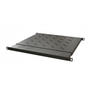 Hyperline TSD3L-0.5U-405/700-RAL9005 Полка c 19 креплением, раздвижная, 0.5U, с регулируемой глубиной установки от 405 мм до 700 мм, нагрузка до 60 кг, для установки в шкафы глубиной 600-800 мм, цвет черный Hyperline TSD3L-0.5U-405/700-RAL9005 Полка c 19 креплением, раздвижная, 0.5U, с регулируемой глубиной установки от 405 мм до 700 мм, нагрузка до 60 кг, для установки в шкафы глубиной 600-800 мм, цвет черный