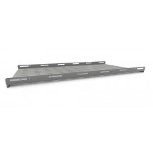 Hyperline TSH3L-1050-RAL7035 Полка стационарная, глубина 1050 мм, с боковым креплением, нагрузка до 20 кг, для шкафов серии TTB, TTR, 485х1050мм (ШхГ), цвет серый (RAL 7035)