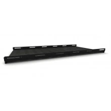 Hyperline TSH3L-1050-RAL9004 (TSH3L-1050-RAL9005) Полка стационарная, глубина 1050 мм, с боковым креплением, нагрузка до 20 кг, для шкафов серии TTB, TTR, 485х1050мм (ШхГ), цвет черный (RAL 9004/RAL 9005)