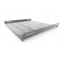 Hyperline TSH3L-450-RAL7035 Полка стационарная, глубина 450 мм, с боковым креплением, нагрузка до 20 кг, для шкафов серии TTB, TTR, TWB/TWB-FC, 485х450мм (ШхГ), цвет серый (RAL 7035)