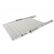 Hyperline TSS3-800-RAL7035 Полка выдвижная c 19 креплением, глубина 800 мм, нагрузка до 20 кг, для шкафов TTB глубиной 1000-1200мм, цвет серый (RAL 7035)