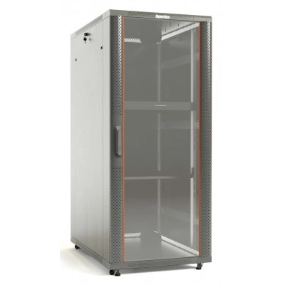 Hyperline TTB-4788-AS-RAL7035 Шкаф напольный 19-дюймовый, 47U, 2277x800х800 мм (ВхШхГ), передняя дверь стеклянная, задняя дверь сплошная, ручка с замком, 2 вертикальных кабельных организатора, цвет серый (RAL 7035) (разобранный) Hyperline TTB-4788-AS-RAL7035 Шкаф напольный 19-дюймовый, 47U, 2277x800х800 мм (ВхШхГ), передняя дверь стеклянная, задняя дверь сплошная, ручка с замком, 2 вертикальных кабельных организатора, цвет серый (RAL 7035) (разобранный)