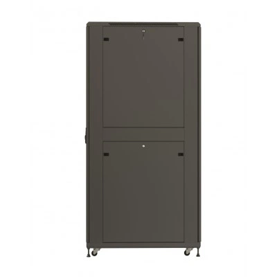 Hyperline TTR-3261-DD-RAL9005 Шкаф напольный 19-дюймовый, 32U, 1610x600х1000 мм (ВхШхГ), передняя и задняя распашные перфорированные двери (75%), ручка с замком, цвет черный (RAL 9005) (разобранный) Hyperline TTR-3261-DD-RAL9005 Шкаф напольный 19-дюймовый, 32U, 1610x600х1000 мм (ВхШхГ), передняя и задняя распашные перфорированные двери (75%), ручка с замком, цвет черный (RAL 9005) (разобранный)