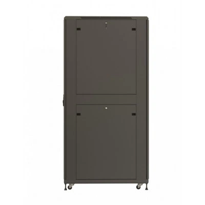 Hyperline TTR-3761-DD-RAL9005 Шкаф напольный 19-дюймовый, 37U, 1833x600х1000 мм (ВхШхГ), передняя и задняя распашные перфорированные двери (75%), ручка с замком, цвет черный (RAL 9005) (разобранный) Hyperline TTR-3761-DD-RAL9005 Шкаф напольный 19-дюймовый, 37U, 1833x600х1000 мм (ВхШхГ), передняя и задняя распашные перфорированные двери (75%), ручка с замком, цвет черный (RAL 9005) (разобранный)