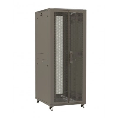 Hyperline TTR-4282-DD-RAL7035 Шкаф напольный 19-дюймовый, 42U, 2055x800х1200 мм (ВхШхГ), передняя и задняя распашные перфорированные двери (75%), ручка с замком, 2 вертикальных кабельных организатора, цвет серый (RAL 7035) (разобранный) Hyperline TTR-4282-DD-RAL7035 Шкаф напольный 19-дюймовый, 42U, 2055x800х1200 мм (ВхШхГ), передняя и задняя распашные перфорированные двери (75%), ручка с замком, 2 вертикальных кабельных организатора, цвет серый (RAL 7035) (разобранный)