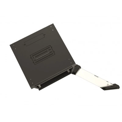 Hyperline TWB-0645-GP-RAL9004 Шкаф настенный 19-дюймовый (19), 6U, 367x600х450мм, стеклянная дверь с перфорацией по бокам, ручка с замком, цвет черный (RAL 9004) (разобранный) Hyperline TWB-0645-GP-RAL9004 Шкаф настенный 19-дюймовый (19), 6U, 367x600х450мм, стеклянная дверь с перфорацией по бокам, ручка с замком, цвет черный (RAL 9004) (разобранный)