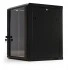 Hyperline TWB-0945-GP-RAL9004 Шкаф настенный 19-дюймовый (19), 9U, 500x600х450мм, стеклянная дверь с перфорацией по бокам, ручка с замком, цвет черный (RAL 9004) (разобранный) Hyperline TWB-0945-GP-RAL9004 Шкаф настенный 19-дюймовый (19), 9U, 500x600х450мм, стеклянная дверь с перфорацией по бокам, ручка с замком, цвет черный (RAL 9004) (разобранный)