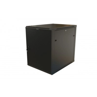 Hyperline TWB-1268-SR-RAL9004 Шкаф настенный 19-дюймовый (19), 12U, 650x600х800мм, металлическая передняя дверь с замком, две боковые панели, цвет черный (RAL 9004) (разобранный) Hyperline TWB-1268-SR-RAL9004 Шкаф настенный 19-дюймовый (19), 12U, 650x600х800мм, металлическая передняя дверь с замком, две боковые панели, цвет черный (RAL 9004) (разобранный)