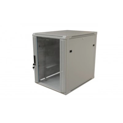 Hyperline TWB-1868-GP-RAL7035 Шкаф настенный 19-дюймовый (19), 18U, 908x600х800мм, стеклянная дверь с перфорацией по бокам, ручка с замком, цвет серый (RAL 7035) (разобранный) Hyperline TWB-1868-GP-RAL7035 Шкаф настенный 19-дюймовый (19), 18U, 908x600х800мм, стеклянная дверь с перфорацией по бокам, ручка с замком, цвет серый (RAL 7035) (разобранный)