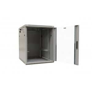 Hyperline TWB-1868-GP-RAL7035 Шкаф настенный 19-дюймовый (19), 18U, 908x600х800мм, стеклянная дверь с перфорацией по бокам, ручка с замком, цвет серый (RAL 7035) (разобранный) Hyperline TWB-1868-GP-RAL7035 Шкаф настенный 19-дюймовый (19), 18U, 908x600х800мм, стеклянная дверь с перфорацией по бокам, ручка с замком, цвет серый (RAL 7035) (разобранный)
