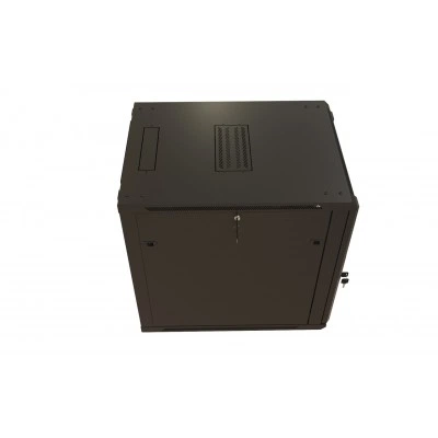 Hyperline TWB-1868-GP-RAL9004 Шкаф настенный 19-дюймовый (19), 18U, 908x600х800мм, стеклянная дверь с перфорацией по бокам, ручка с замком, цвет черный (RAL 9004) (разобранный) Hyperline TWB-1868-GP-RAL9004 Шкаф настенный 19-дюймовый (19), 18U, 908x600х800мм, стеклянная дверь с перфорацией по бокам, ручка с замком, цвет черный (RAL 9004) (разобранный)
