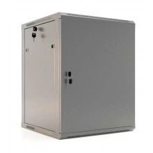 Hyperline TWB-2245-SR-RAL7035 Шкаф настенный 19-дюймовый (19), 22U, 1086x600х450мм, металлическая передняя дверь с замком, две боковые панели, цвет серый (RAL 7035) (разобранный)
