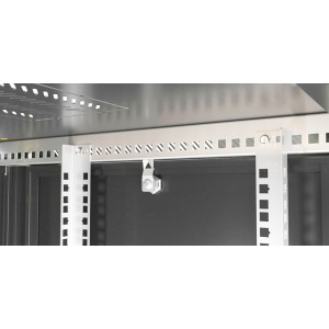 Hyperline TWB-2745-GP-RAL7035 Шкаф настенный 19-дюймовый (19), 27U, 1304x600х450мм, стеклянная дверь с перфорацией по бокам, ручка с замком, цвет серый (RAL 7035) (разобранный) Hyperline TWB-2745-GP-RAL7035 Шкаф настенный 19-дюймовый (19), 27U, 1304x600х450мм, стеклянная дверь с перфорацией по бокам, ручка с замком, цвет серый (RAL 7035) (разобранный)