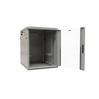 Hyperline TWB-2768-GP-RAL7035 Шкаф настенный 19-дюймовый (19), 27U, 1304x600х800мм, стеклянная дверь с перфорацией по бокам, ручка с замком, цвет серый (RAL 7035) (разобранный) Hyperline TWB-2768-GP-RAL7035 Шкаф настенный 19-дюймовый (19), 27U, 1304x600х800мм, стеклянная дверь с перфорацией по бокам, ручка с замком, цвет серый (RAL 7035) (разобранный)