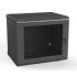 Hyperline TWL-0630-SD-RAL9005 Шкаф настенный 19-дюймовый (19), 6U, 367x600х300мм, металлическая перфорированная дверь, несъемные стенки, 1 пара профилей, цвет черный (RAL 9005) (собранный) Hyperline TWL-0630-SD-RAL9005 Шкаф настенный 19-дюймовый (19), 6U, 367x600х300мм, металлическая перфорированная дверь, несъемные стенки, 1 пара профилей, цвет черный (RAL 9005) (собранный)