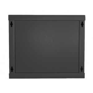 Hyperline TWL-0645-SR-RAL9005 Шкаф настенный 19-дюймовый (19), 6U, 367x600х450мм, металлическая дверь, несъемные стенки, 1 пара профилей, цвет черный (RAL 9005) (собранный) Hyperline TWL-0645-SR-RAL9005 Шкаф настенный 19-дюймовый (19), 6U, 367x600х450мм, металлическая дверь, несъемные стенки, 1 пара профилей, цвет черный (RAL 9005) (собранный)