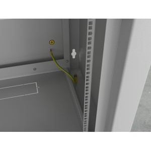 Hyperline TWL-0966-SD-RAL7035 Шкаф настенный 19-дюймовый (19), 9U, 500x600х600мм, металлическая перфорированная дверь, несъемные стенки, 1 пара профилей, цвет серый (RAL 7035) (собранный) Hyperline TWL-0966-SD-RAL7035 Шкаф настенный 19-дюймовый (19), 9U, 500x600х600мм, металлическая перфорированная дверь, несъемные стенки, 1 пара профилей, цвет серый (RAL 7035) (собранный)