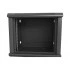 Hyperline TWL-1266-SR-RAL9005 Шкаф настенный 19-дюймовый (19), 12U, 650x600х600мм, металлическая дверь, несъемные стенки, 1 пара профилей, цвет черный (RAL 9005) (собранный) Hyperline TWL-1266-SR-RAL9005 Шкаф настенный 19-дюймовый (19), 12U, 650x600х600мм, металлическая дверь, несъемные стенки, 1 пара профилей, цвет черный (RAL 9005) (собранный)