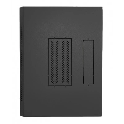 Hyperline TWL-1545-SR-RAL9005 Шкаф настенный 19-дюймовый (19), 15U, 775x600х450мм, металлическая дверь, несъемные стенки, 1 пара профилей, цвет черный (RAL 9005) (собранный) Hyperline TWL-1545-SR-RAL9005 Шкаф настенный 19-дюймовый (19), 15U, 775x600х450мм, металлическая дверь, несъемные стенки, 1 пара профилей, цвет черный (RAL 9005) (собранный)