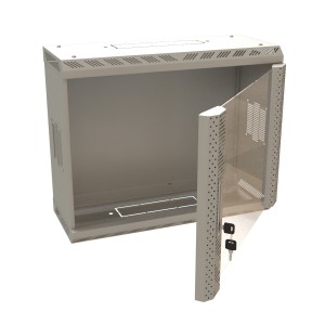 Hyperline TWS-1525-GP-RAL7035 Шкаф настенный 19-дюймовый (19), 15U, 740х600х250, со стеклянной дверью, несъемные боковые панели, цвет серый (RAL 7035) (собранный) Hyperline TWS-1525-GP-RAL7035 Шкаф настенный 19-дюймовый (19), 15U, 740х600х250, со стеклянной дверью, несъемные боковые панели, цвет серый (RAL 7035) (собранный)