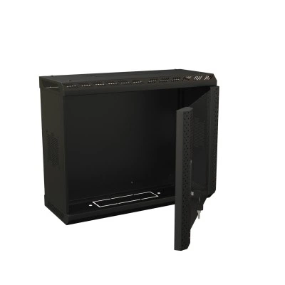 Hyperline TWS-1525-GP-RAL9004 Шкаф настенный 19-дюймовый (19), 15U, 740х600х250, со стеклянной дверью, несъемные боковые панели, цвет черный (RAL 9004) (собранный) Hyperline TWS-1525-GP-RAL9004 Шкаф настенный 19-дюймовый (19), 15U, 740х600х250, со стеклянной дверью, несъемные боковые панели, цвет черный (RAL 9004) (собранный)