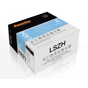 Hyperline UFTP4-C6-P26-IN-LSZH-GY-100 (100 м) Кабель витая пара, экранированная U/FTP, категория 6, 4 пары (26 AWG), многожильный (patch), каждая пара в фольге, LSZH, серый Hyperline UFTP4-C6-P26-IN-LSZH-GY-100 (100 м) Кабель витая пара, экранированная U/FTP, категория 6, 4 пары (26 AWG), многожильный (patch), каждая пара в фольге, LSZH, серый