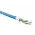 Hyperline UFTP4-C6-S23-IN-LSZH-BL-500 (500 м) Кабель витая пара, экранир. U/FTP, кат. 6, 4 пары (23 AWG), одножил. (solid), кажд.пара в фольге, LSZH, нг(А)-HF, –20°C–+60°C, синий-гарантия: 15 лет компон., 25 лет системная Hyperline UFTP4-C6-S23-IN-LSZH-BL-500 (500 м) Кабель витая пара, экранир. U/FTP, кат. 6, 4 пары (23 AWG), одножил. (solid), кажд.пара в фольге, LSZH, нг(А)-HF, –20°C–+60°C, синий-гарантия: 15 лет компон., 25 лет системная