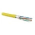 Hyperline UFTP4-C6A-S23-IN-LSZH-YL-500 (500 м) Кабель витая пара U/FTP, кат. 6a (10GBE), 4 пары (23AWG), одножильный (solid), каждая пара в экране, без общего экрана, нг(A)-HF, –20°C – +60°C, желтый Hyperline UFTP4-C6A-S23-IN-LSZH-YL-500 (500 м) Кабель витая пара U/FTP, кат. 6a (10GBE), 4 пары (23AWG), одножильный (solid), каждая пара в экране, без общего экрана, нг(A)-HF, –20°C – +60°C, желтый
