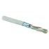 Hyperline UFTP4-C6A-S23-IN-PVC-GY-500 (500 м) Кабель витая пара U/FTP, категория 6a (10GBE), 4 пары (23AWG), одножильный (solid), каждая пара в экране, без общего экрана, PVC, серый Hyperline UFTP4-C6A-S23-IN-PVC-GY-500 (500 м) Кабель витая пара U/FTP, категория 6a (10GBE), 4 пары (23AWG), одножильный (solid), каждая пара в экране, без общего экрана, PVC, серый