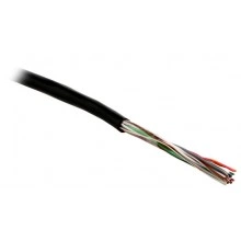 Hyperline UUTP10-C3-S24-OUT-PE-BK Кабель витая пара, неэкранированная U/UTP, категория 3, 10 пар (24 AWG), одножильный (solid), внешний, PE, -40°C до +50°C, черный