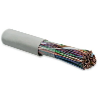 Hyperline UUTP100-C3-S24-IN-LSZH-GY Кабель витая пара, неэкранированная U/UTP, категория 3, 100 пар (24 AWG), одножильный (solid), LSZH нг(А)-HF, –20°C - +60°C, серый
