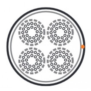 Hyperline UUTP100-C3-S24-IN-LSZH-GY Кабель витая пара, неэкранированная U/UTP, категория 3, 100 пар (24 AWG), одножильный (solid), LSZH нг(А)-HF, –20°C - +60°C, серый Hyperline UUTP100-C3-S24-IN-LSZH-GY Кабель витая пара, неэкранированная U/UTP, категория 3, 100 пар (24 AWG), одножильный (solid), LSZH нг(А)-HF, –20°C - +60°C, серый