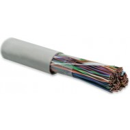 Hyperline UUTP100-C3-S24-IN-PVC-GY Кабель витая пара, неэкранированная U/UTP, категория 3, 100 пар (24 AWG), одножильный (solid), PVC, -10°C - +50°C, серый