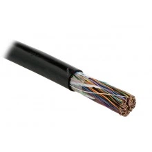 Hyperline UUTP100-C3-S24-OUT-PE-BK (UTP100-C3-SOLID-OUTDOOR) Кабель витая пара, неэкранированная U/UTP, категория 3, 100 пар (24 AWG), одножильный (solid), внешний, UV PE, -40°C - +50°C, черный
