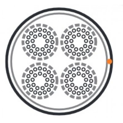 Hyperline UUTP100-C3-S26-IN-PVC-GY (UTP100-C3-SOL-26AWG-IN-PVC-GY) Кабель витая пара, неэкранированная U/UTP, категория 3, 100 пар (26 AWG), одножильный (solid), PVC, –20°C - +60°C, серый Hyperline UUTP100-C3-S26-IN-PVC-GY (UTP100-C3-SOL-26AWG-IN-PVC-GY) Кабель витая пара, неэкранированная U/UTP, категория 3, 100 пар (26 AWG), одножильный (solid), PVC, –20°C - +60°C, серый