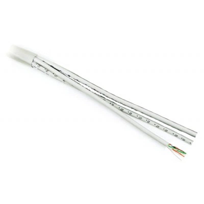 Hyperline UUTP12W-C5-S24-IN-LSZH-GY Кабель витая пара, неэкранированная U/UTP, категория 5, 12 пар (4 пары (24 AWG)х3), одножильный (solid), каждый 4х парник - LSZH оболочка, LSZH нг(А)-HF, –20°C - +60°C, серый