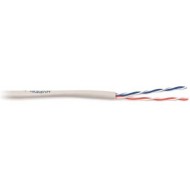 Hyperline UUTP2-C5-P24-IN-PVC-GY-500 (500 м) Кабель витая пара, неэкранированная U/UTP, категория 5, 2 пары (24 AWG), многожильный (patсh), PVC, серый