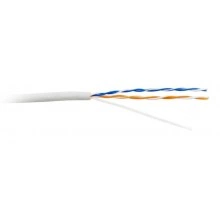 Hyperline UUTP2-C5-S24-IN-PVC-GY (куски) Кабель витая пара, неэкранированная U/UTP, категория 5, 2 пары (24 AWG), одножильный (solid), PVC, -20°C – +75°C, серый