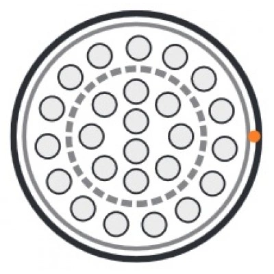 Hyperline UUTP25-C3-S24-IN-LSZH-GY Кабель витая пара, неэкранированная U/UTP, категория 3, 25 пар (24 AWG), одножильный (solid), LSZH нг(А)-HF, –20°C – +60°C, серый Hyperline UUTP25-C3-S24-IN-LSZH-GY Кабель витая пара, неэкранированная U/UTP, категория 3, 25 пар (24 AWG), одножильный (solid), LSZH нг(А)-HF, –20°C – +60°C, серый